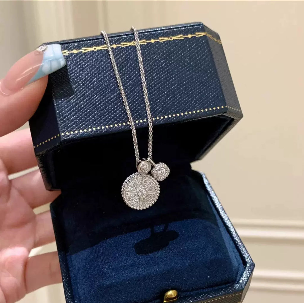 Lunar Silver Necklace 925Silver