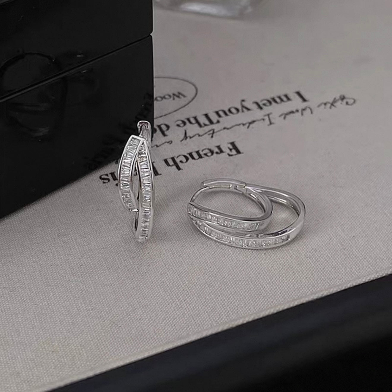 925 Sterling Silver Threader Needle Earrings – Minimalist Long Drop Design