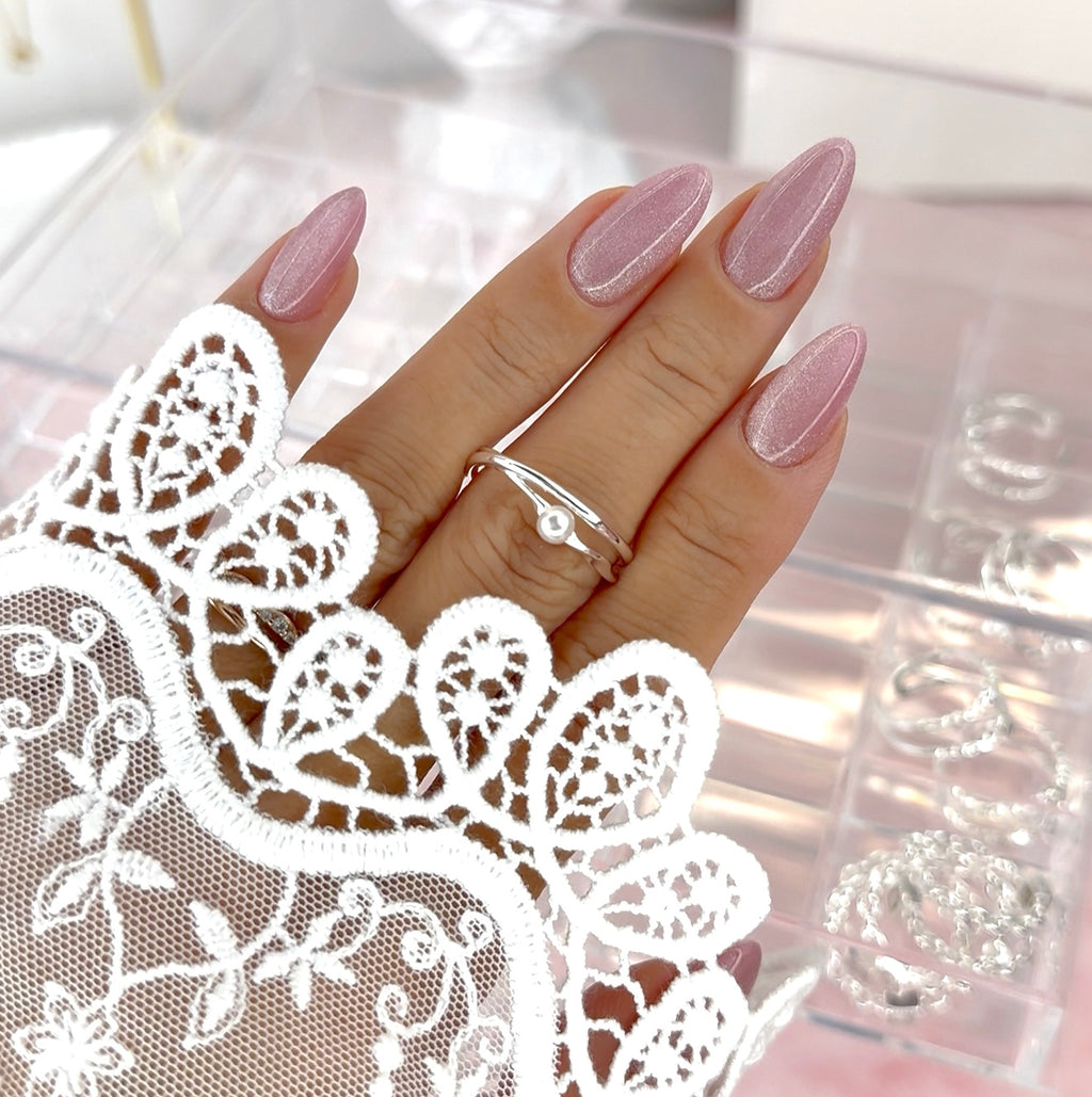 Pearl Twist Ring 925Silver