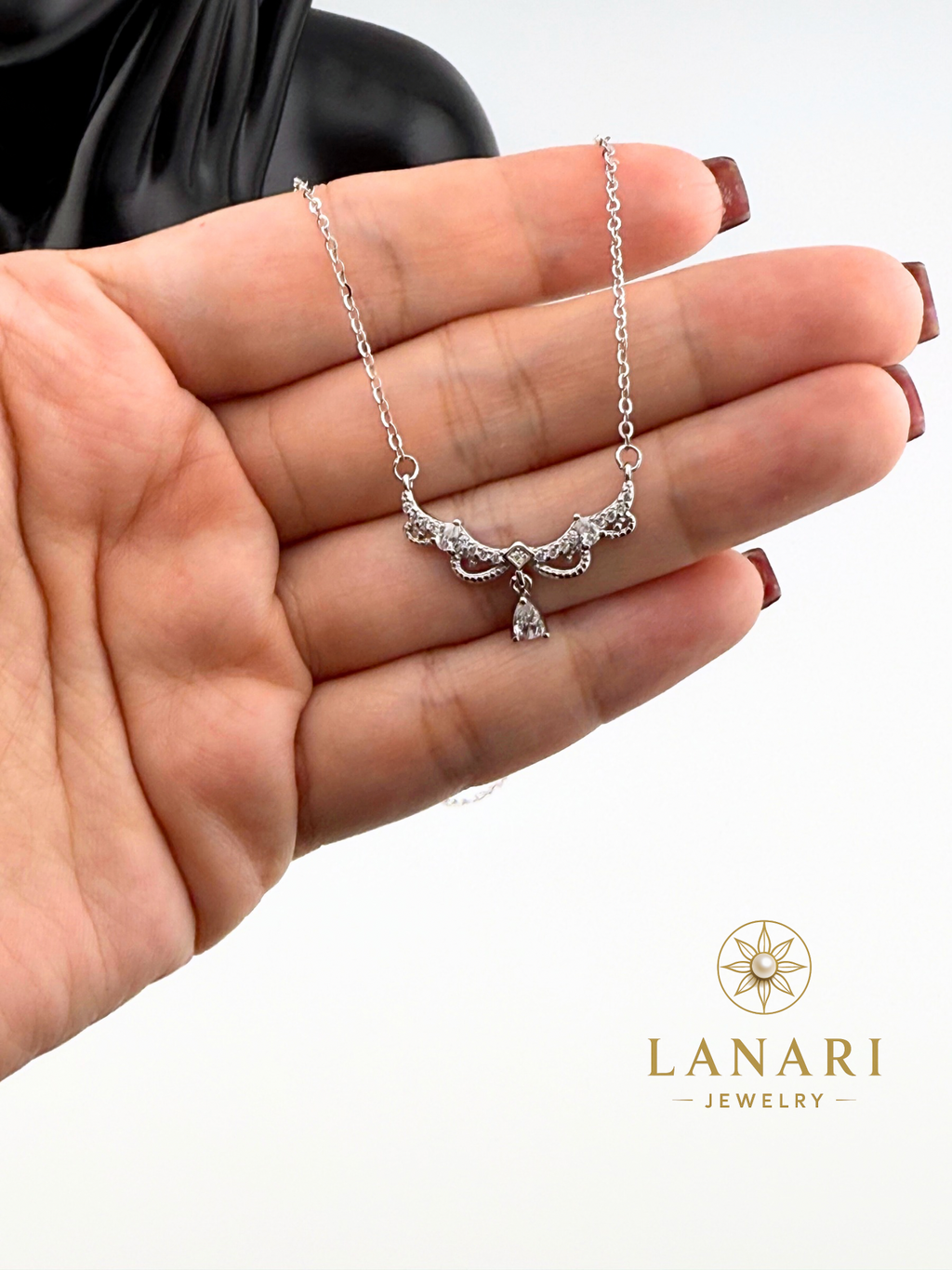 Luna Regal Necklace 925Silver