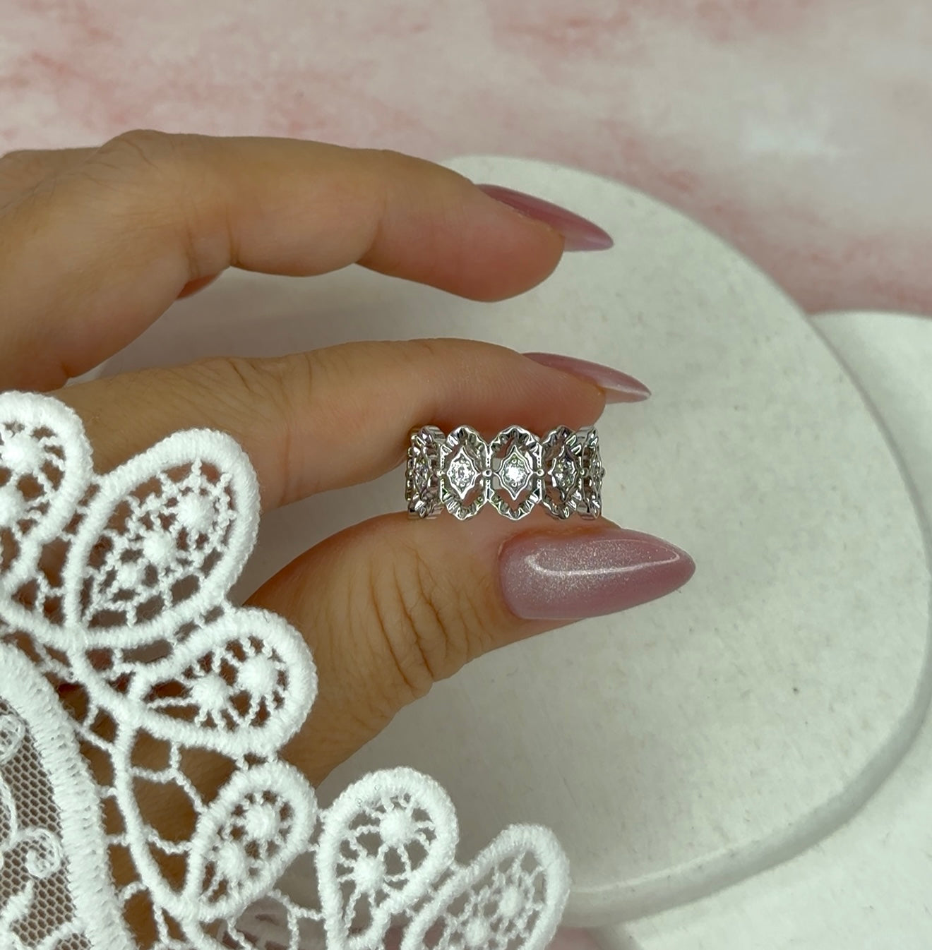 Royal Bloom Ring 925Silver