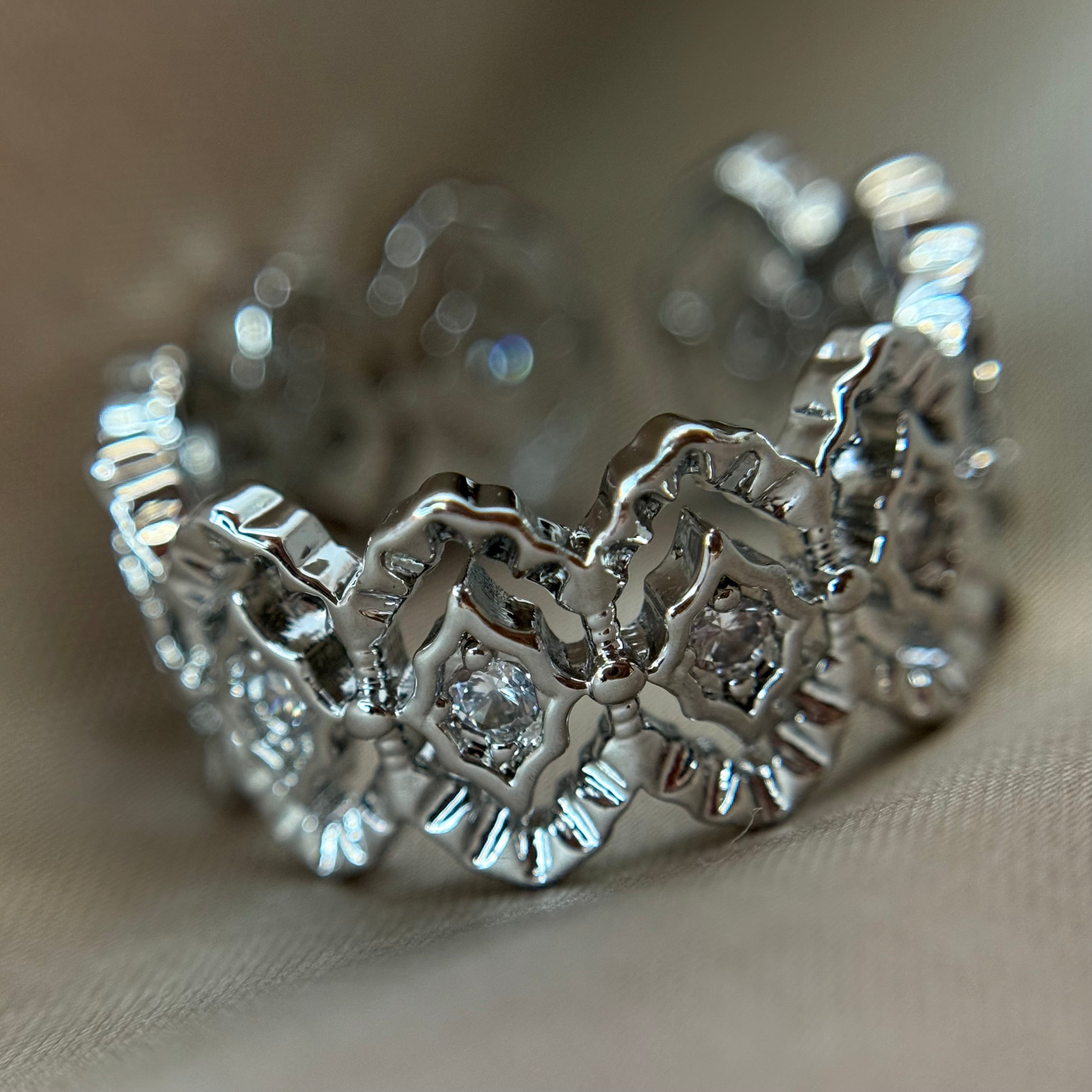 Royal Bloom Ring 925Silver