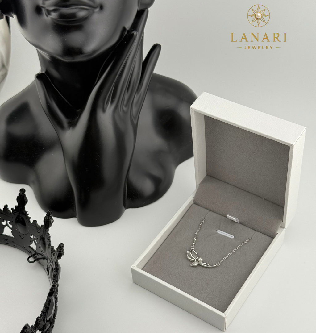 Tulip Bloom Necklace 925Silver