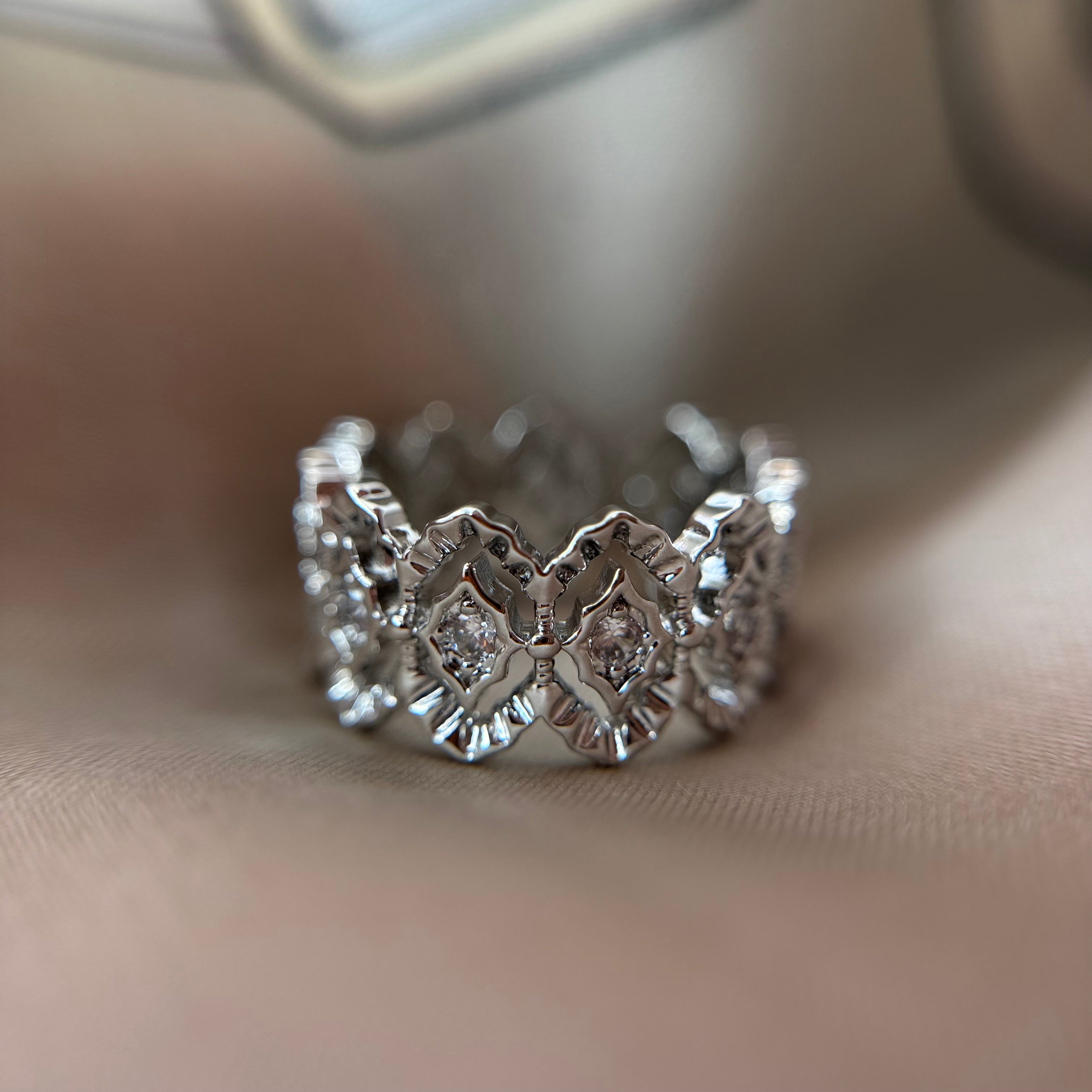 Royal Bloom Ring 925Silver
