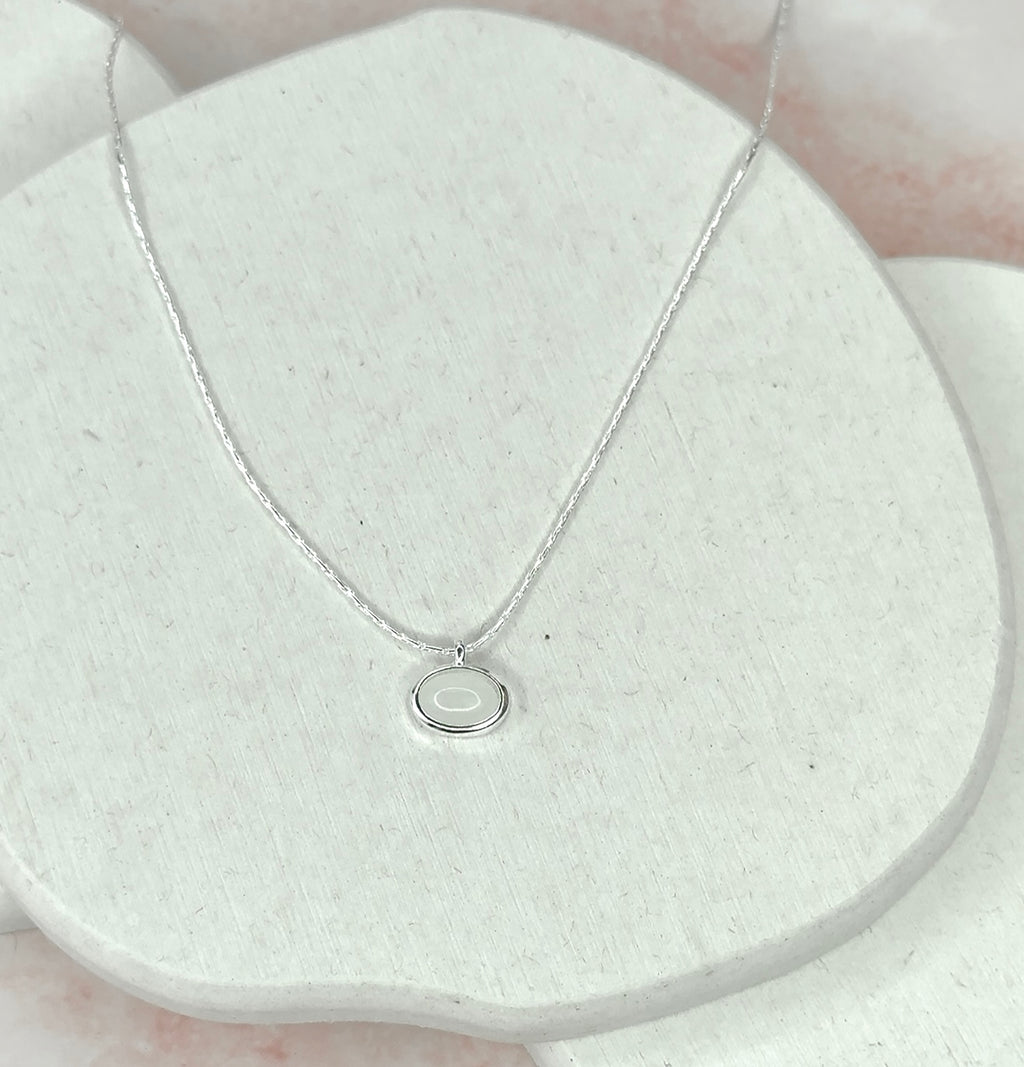 Moon Glow Necklace 925Silver