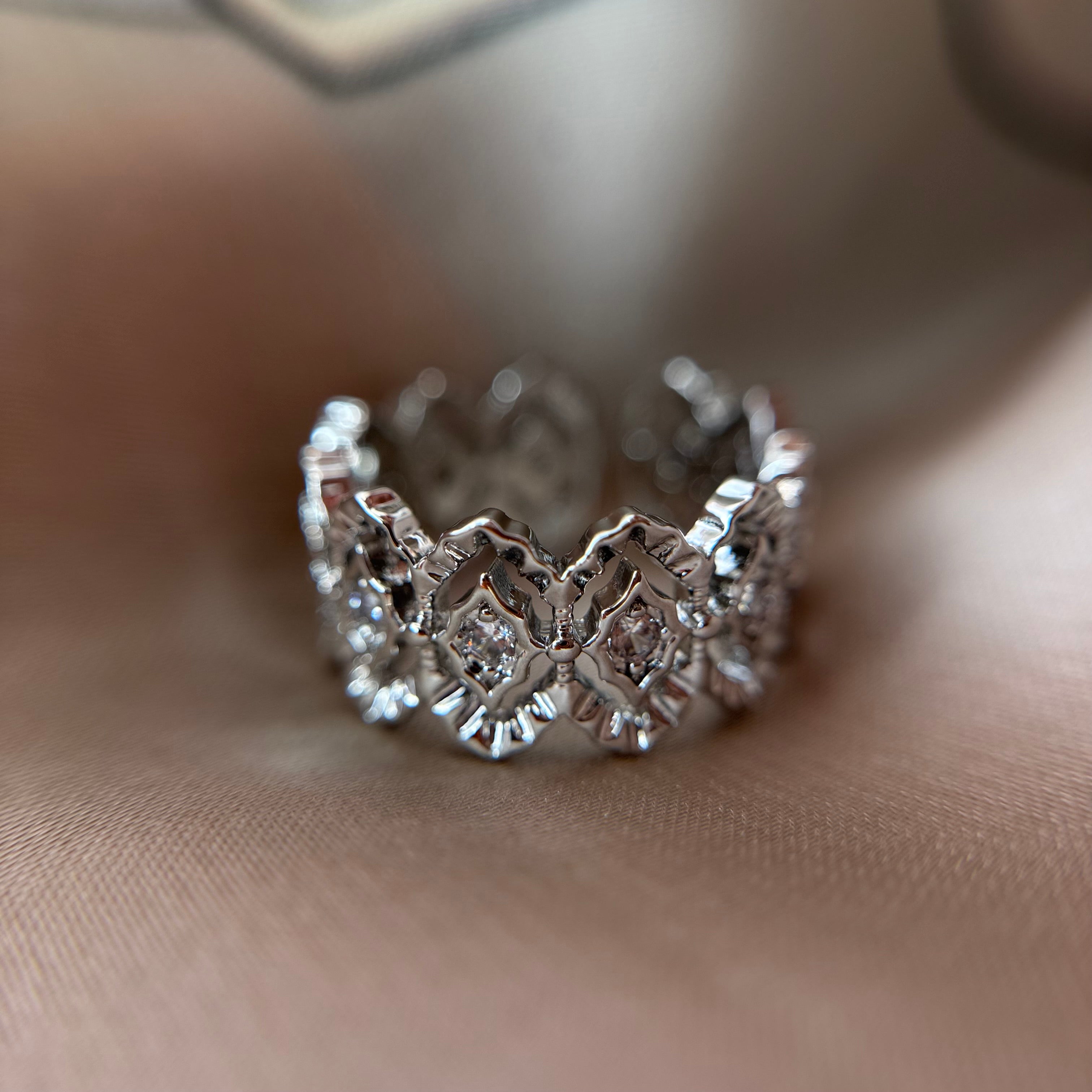 Royal Bloom Ring 925Silver