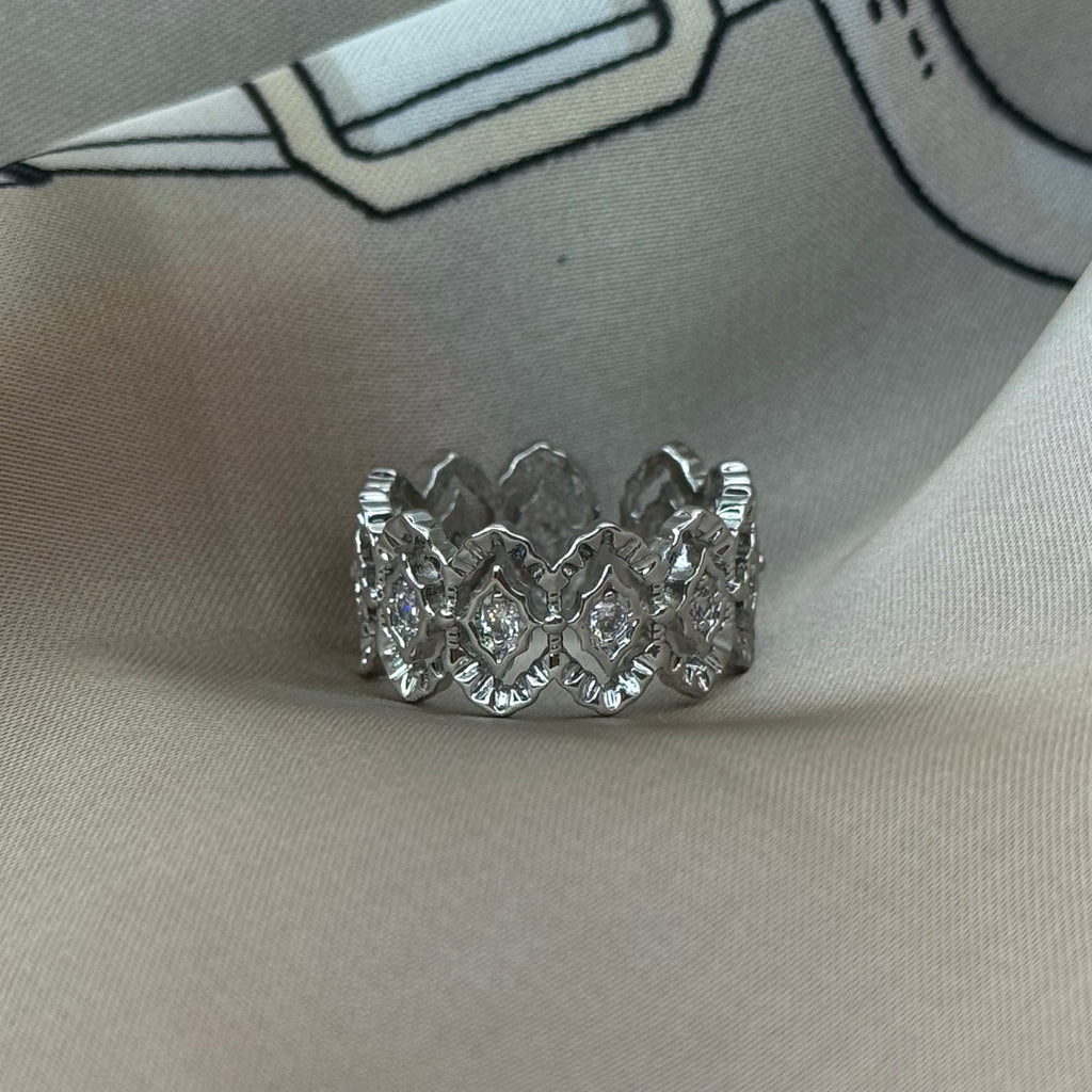 Royal Bloom Ring 925Silver