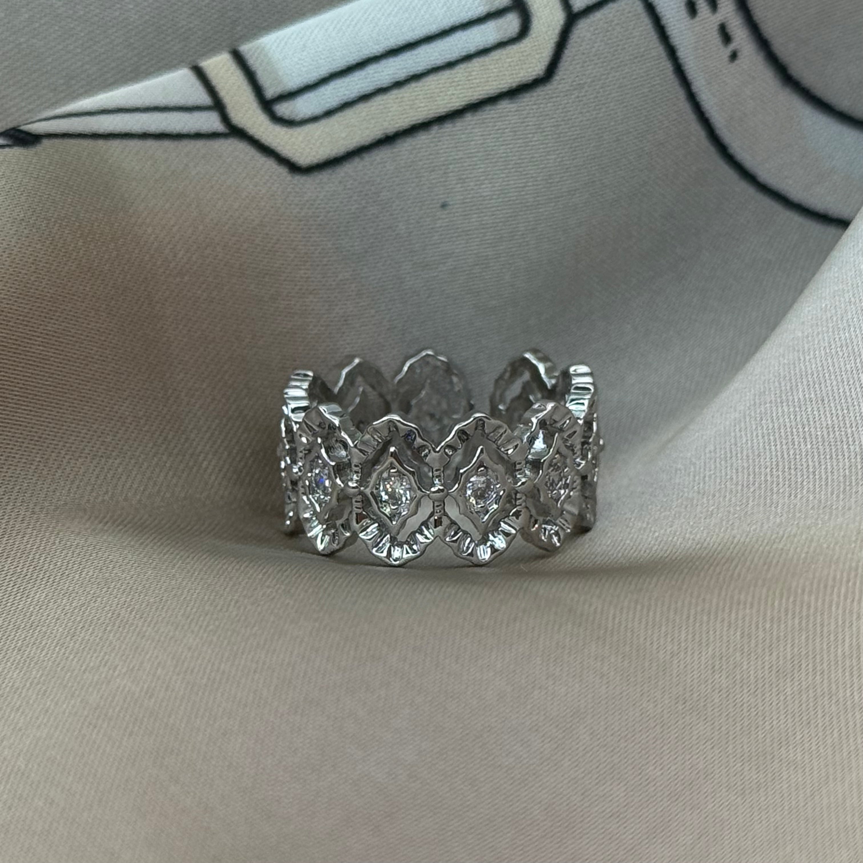Royal Bloom Ring 925Silver