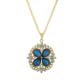 Royal Bloom Necklace Gold-plated